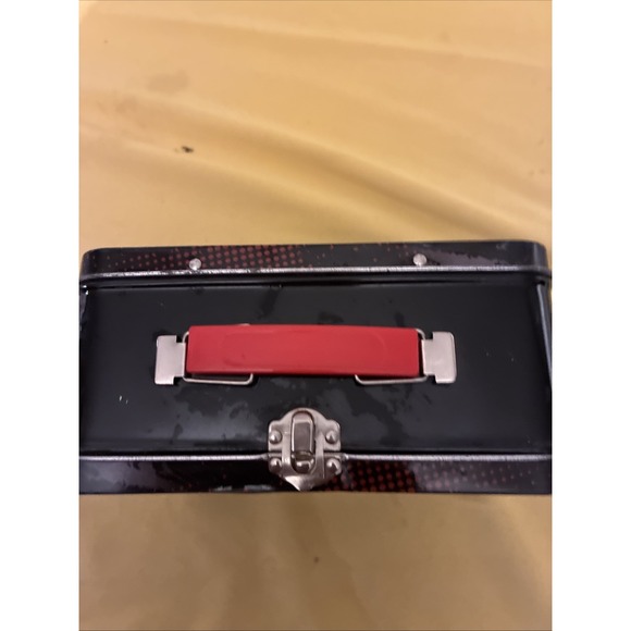 Disney Pixar CARS Start Your Engines Tin Metal Lunch Box MCQUEEN FRANCESCO RAOUL - Picture 2 of 10